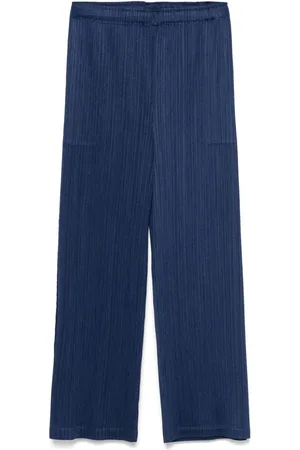 PLEATS PLEASE ISSEY MIYAKE Pantalon court à détails plissés