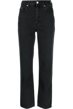 Tommy Hilfiger Jean droit à taille haute