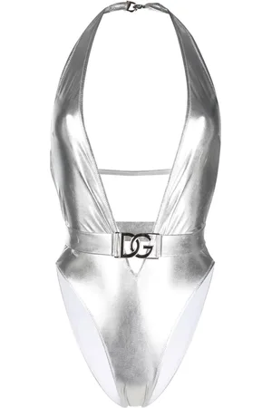 Dolce & Gabbana Maillot de bain à plaque logo