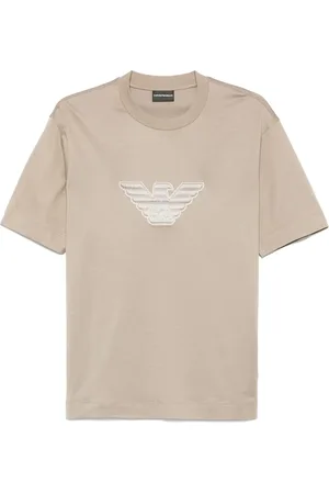 Emporio Armani T-shirt à logo brodé