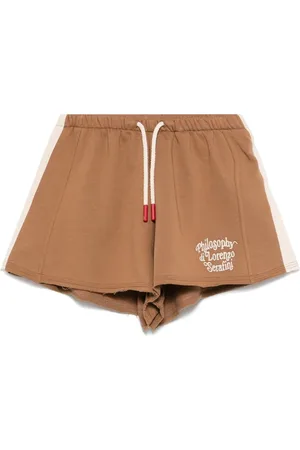 PHILOSOPHY DI LORENZO SERAFINI Short à logo brodé