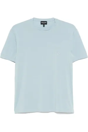 Giorgio Armani T-shirt à logo brodé