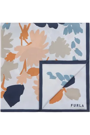 Furla Foulard en soie à fleurs