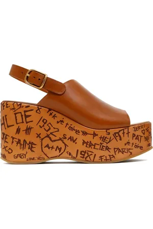 Chloé Sandales compensées Maxime 130 mm