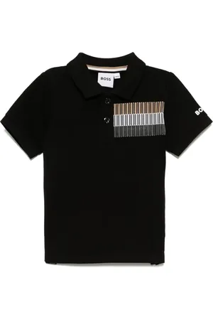 HUGO BOSS Polo à imprimé graphique