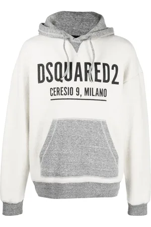 Dsquared2 Hoodie en coton à logo imprimé