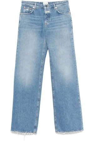 Closed Jean à patch logo