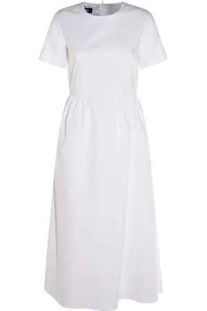 add Robe en coton à coupe mi-longue