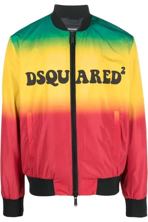 Dsquared2 Veste zippée à logo imprimé