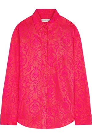 DRIES VAN NOTEN Chemise à motif baroque
