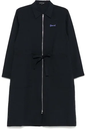 AGNÈS B. Robe-chemise à rayures