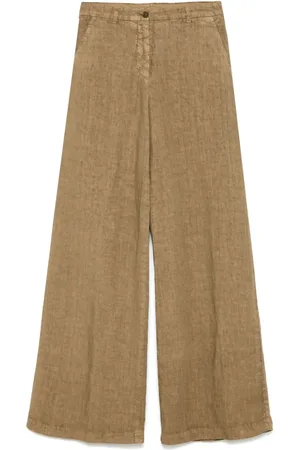 Aspesi Pantalon palazzo en lin