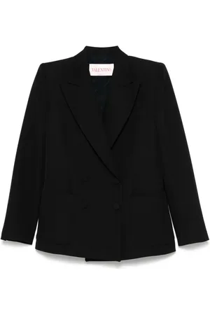 VALENTINO GARAVANI Blazer en laine vierge à simple boutonnage