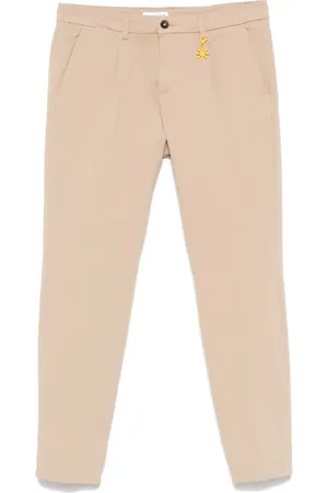 Manuel Ritz Pantalon à détails plissés