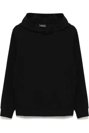 Emporio Armani Hoodie à patch logo