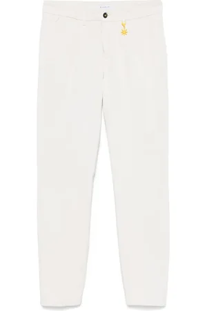 Manuel Ritz Pantalon à détails plissés