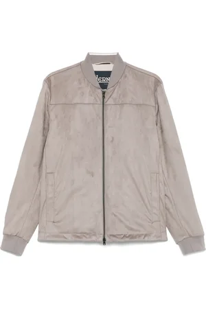 HERNO Veste bomber en daim artificiel