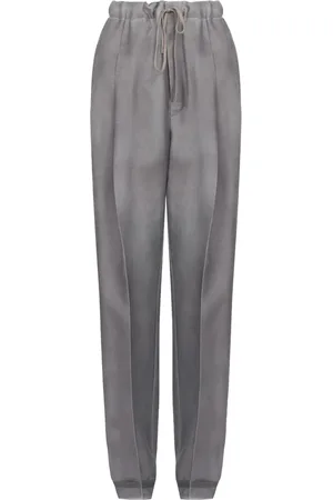 Maison Margiela Pantalon de jogging à logo cousu
