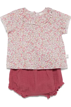 TEDDY & MINOU Ensemble short-haut à fleurs