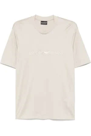 Emporio Armani T-shirt à logo brodé