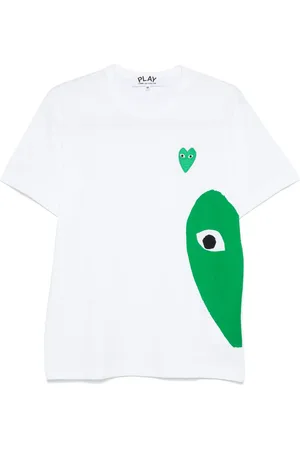 Comme des Garçons T-shirt à patch cœur