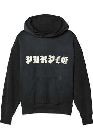 Purple Brand Hoodie à patch logo