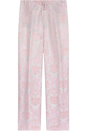 DRIES VAN NOTEN Pantalon slim en jacquard