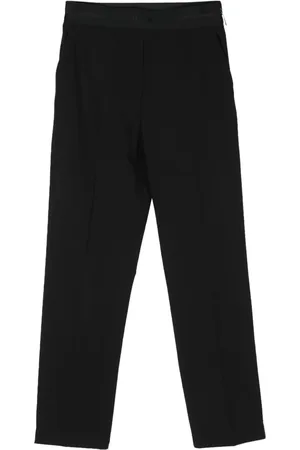 Msgm Pantalon en laine vierge à coupe fuselée
