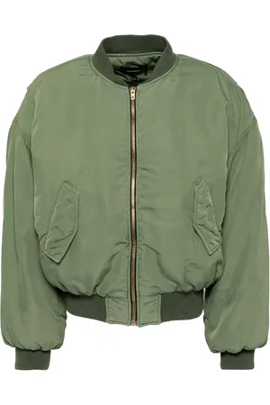 We11 Done Veste bomber à manches bouffantes