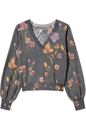 Twin-Set Pull à fleurs