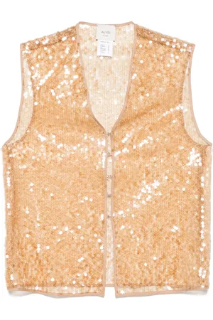 ALYSI Haut à ornements de sequins
