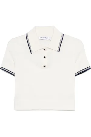 Self-Portrait Polo en maille