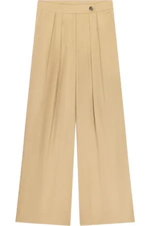 DRIES VAN NOTEN Pantalon ample à design plissé