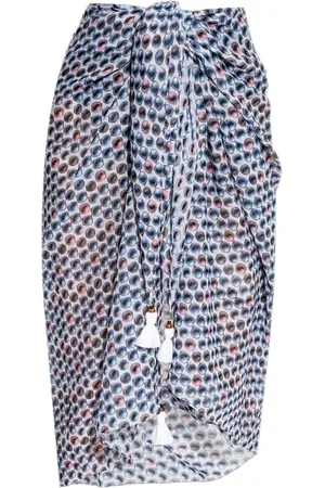 Tory Burch Robe courte drapée à mélange d
