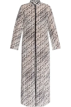 Tory Burch Robe mi-longue à imprimé abstrait