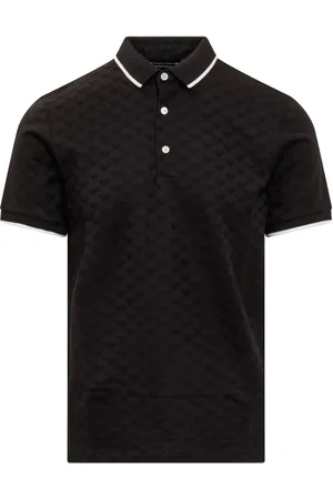 Emporio Armani Polo à motif monogrammé
