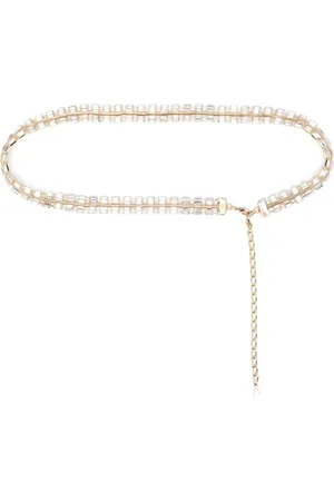 Patrizia Pepe Ceinture à ornements en cristal