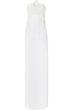 GENNY Robe longue à appliques fleurs