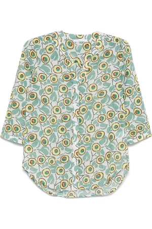 CENERE GB Blouse à imprimé abstrait