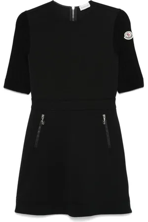 Moncler Robe courte à coupe évasée