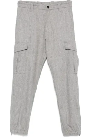 ELEVENTY Pantalon fuselé à poches cargo