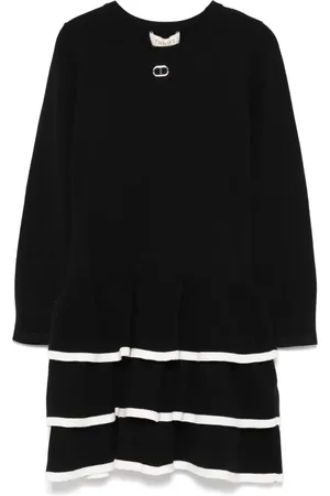 Twin-Set Robe à design superposé