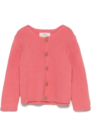 TEDDY & MINOU Cardigan nervuré