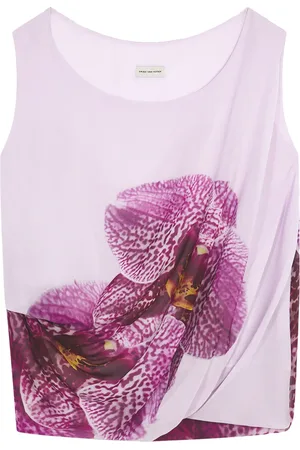 DRIES VAN NOTEN Débardeur à imprimé floral