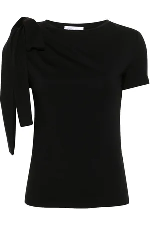 BLUMARINE T-shirt à détail de nœud