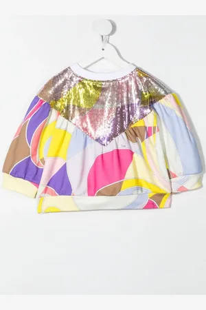 PUCCI Junior Haut à imprimé abstrait
