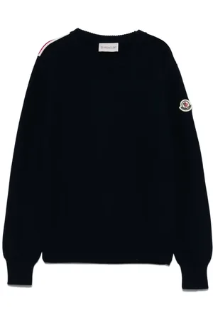 Moncler Pull à patch logo