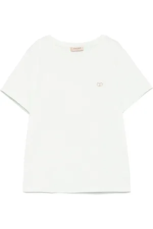 Twin-Set T-shirt à plaque logo