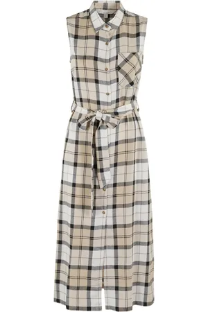 Barbour Robe-chemise à carreaux