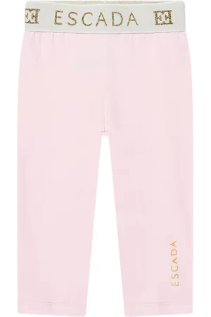 Escada Legging à taille logo